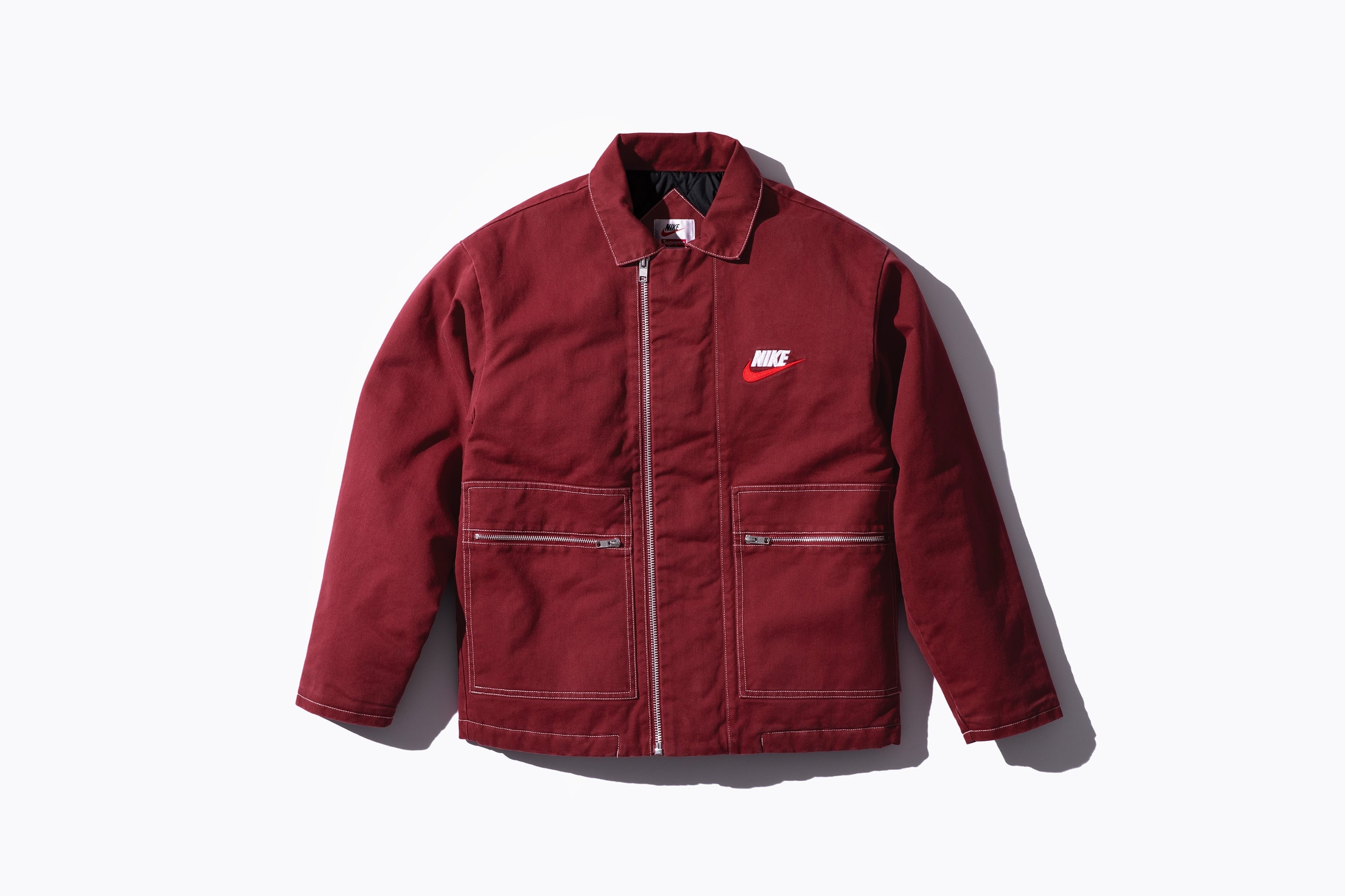 Supreme®/Nike® Double Zip Quilted Work Jacket view 15
